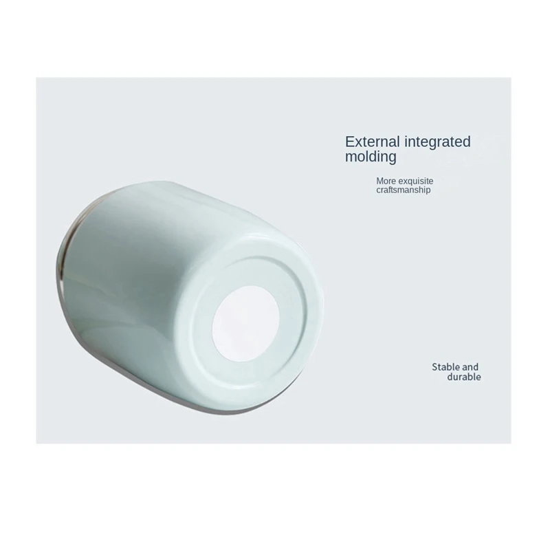 หม้อตุ๋นอาหาร Jar สําหรับอาหารร้อนและเย็นสําหรับเด็กผู้ใหญ่, ซุปภาชนะบรรจุอาหารร้อนสําหรับอาหารกลางวัน, โถอาหาร, สีขาว