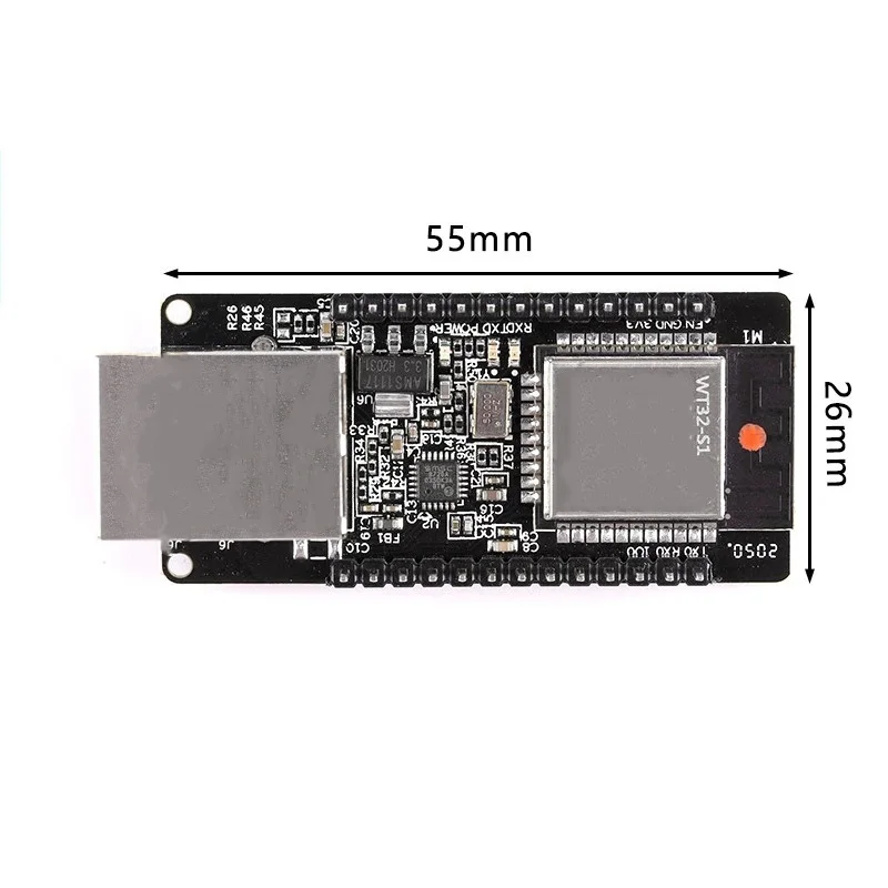 WT32-ETH01 Embedded Serial Port Networking Ethernet WIFI Combo Gateway MCU ESP32 Wireless Module WT32 ETH01