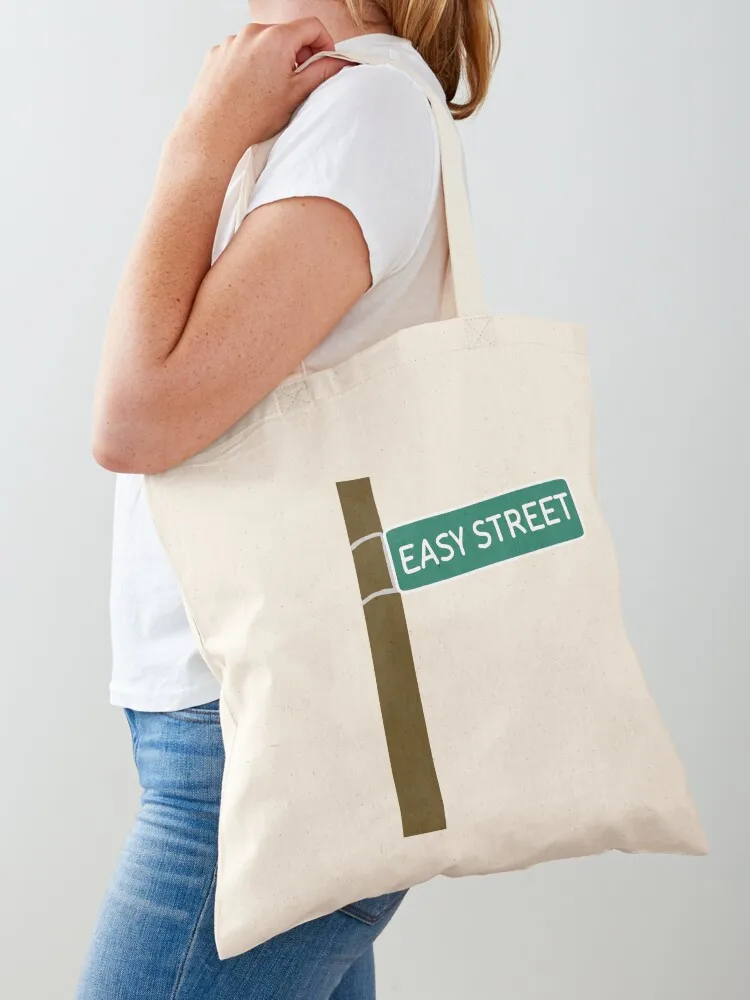 

Easy street sign post Tote Bag canvas tote bags Cloth bags tote bag canvas free delivery bags