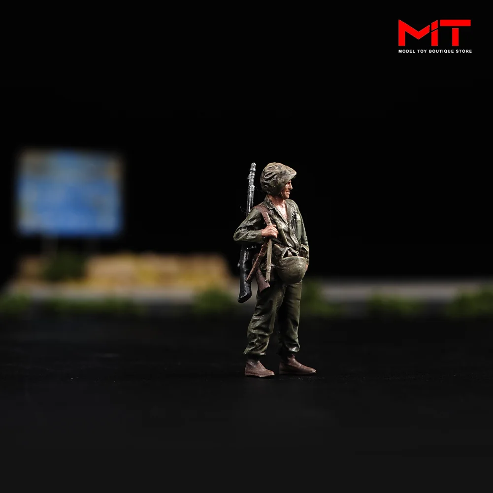 ANT Miniature Handmade 1/72 1/35 US Corps Soldier Painted Diorama Figure DIY Creative Photography For Car Model Matching