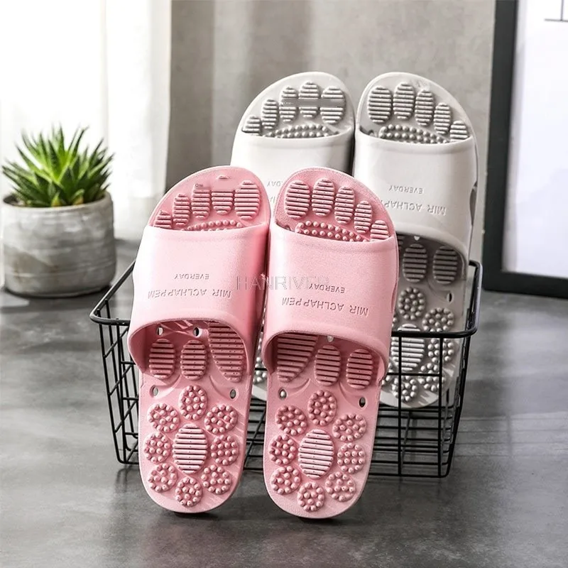

Reflexologie Voet Массажные тапочки Badslippers Tension Relief Acupunctuur Voeten Massager Huishouden Slipper Voet Gez Comerszor