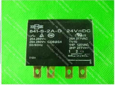 

ГОРЯЧИЙ НОВЫЙ 841-S-2A-D 24 В постоянного тока 841-S-2A-D-24 В постоянного тока 841-S-2A 841 DC24 В 24 В 25 А DIP6