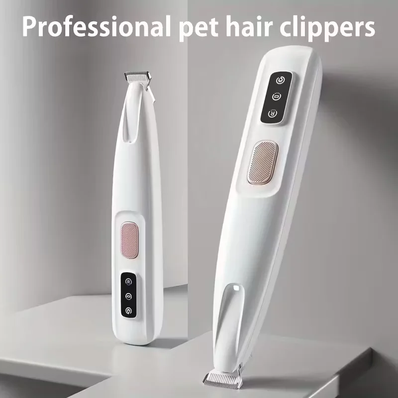 Elektrische Tierhaarschneidemaschine für Zuhause, USB-Aufladbarer Katzen- und Hundehaarschneider, Geeignet zum Trimmen von Augen-, Ohren-, Gesichts- und Po-Haaren von Haustieren – Detail 7