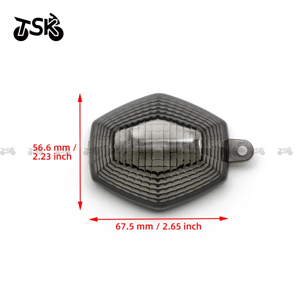 

High quality For SUZUKI GSX 650F GSF 600N/S Bandit GSF 650N/S Bandit GSF 1200N/S GSF 1250 Turn Signal Light Lamp Lens Cover