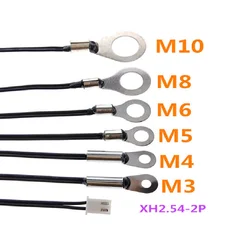 NTC temperature sensor temperature measurement thermistor 10K B3950 1% M3M4M5M6M8M10 inverter fan wire ear fixed probe