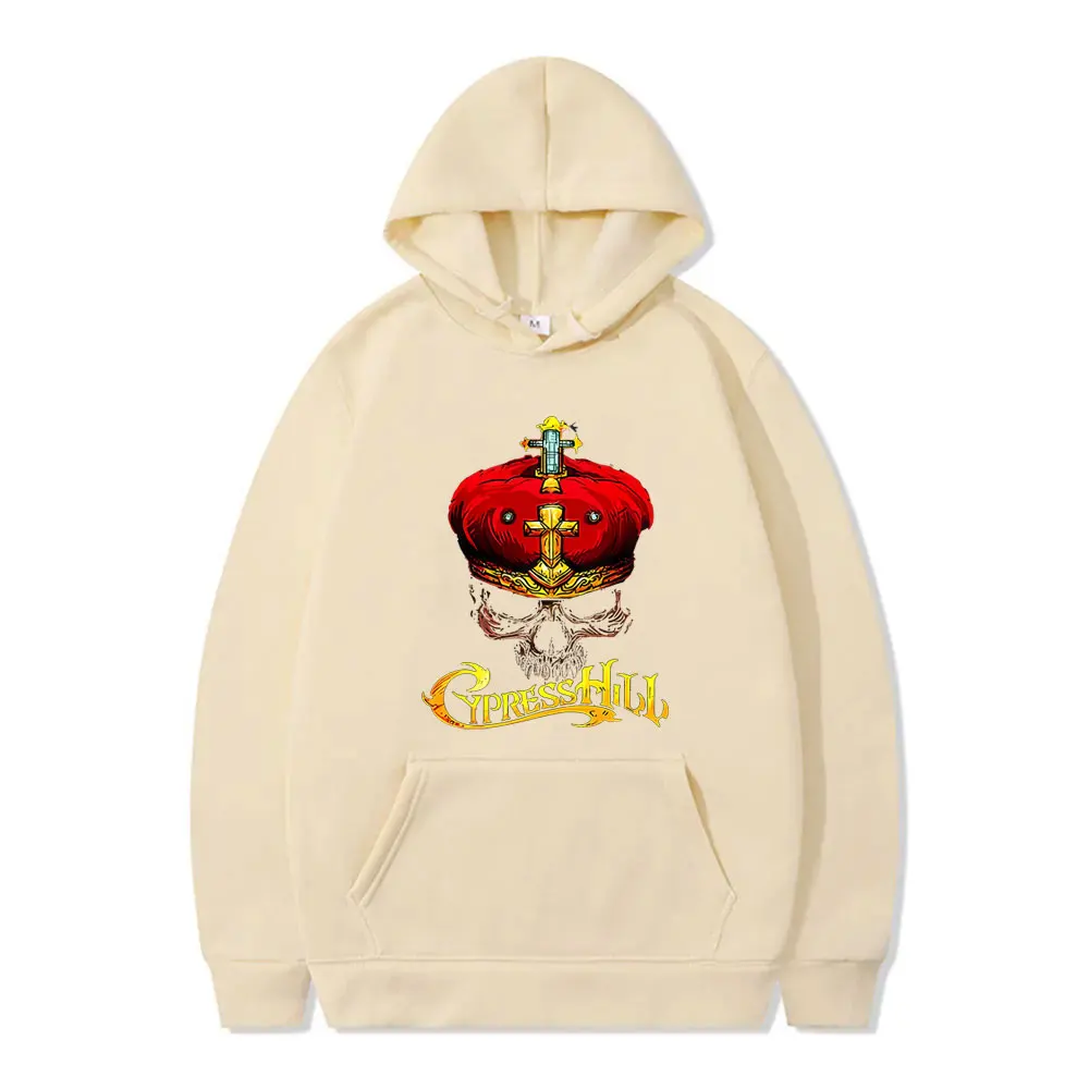 Rapper Cypress Hill Stoned Raiders Hoodie Skeleton Sweatshirt Male Vintage Casual Hoodies Men's Women's Hip Hop Fashion Pullover