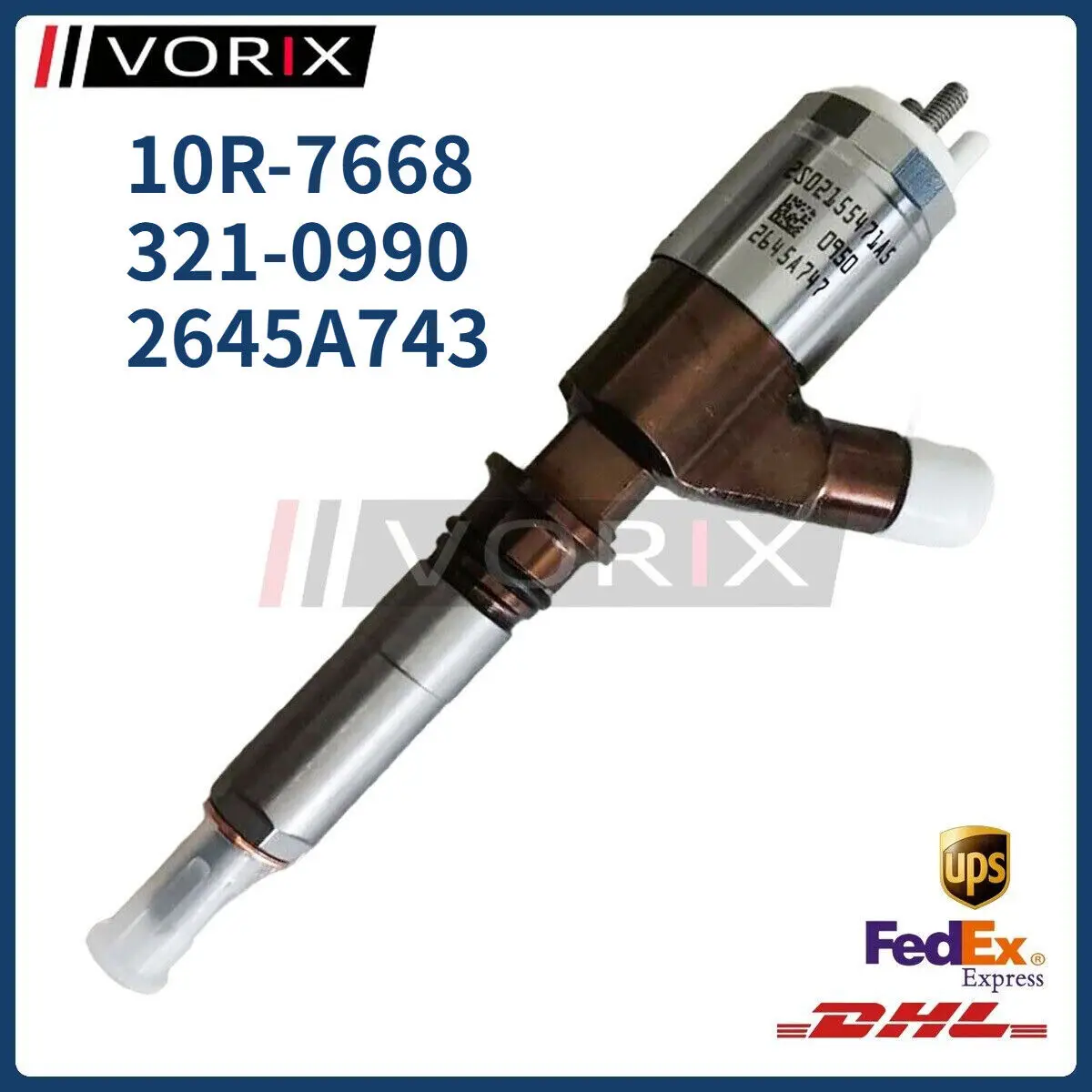 

321-0990 Common Rail Diesel Fuel Injector 10R-7668 2645A743 For CAT C6.6 Engine