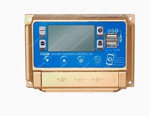 12V/24V MPPT Solar Charge Controller 30/40/50A/60A Solar Panel Controller with Bluetooth Function Solar Regulator Charger