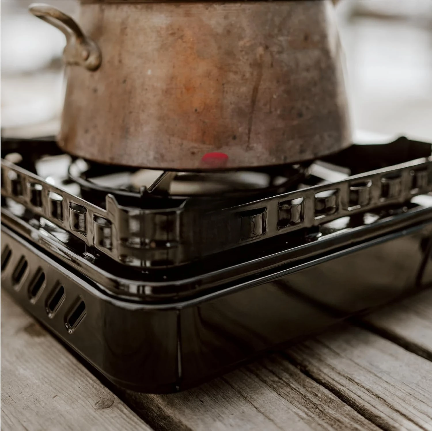 Estufa de propano o butano de 15.000 BTU Estufa de combustible dual Estufa de camping portátil - Chartada - con estuche de transporte Gran · Nueva popularidad