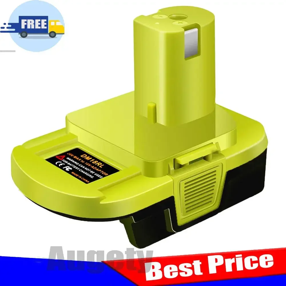 Dewalt Bateria Conversor Adaptador 20v Max Milwaukee 18v Converter Bateria Llithium para Ryobi Broca de Ferramentas Elétricas Dm18rl
