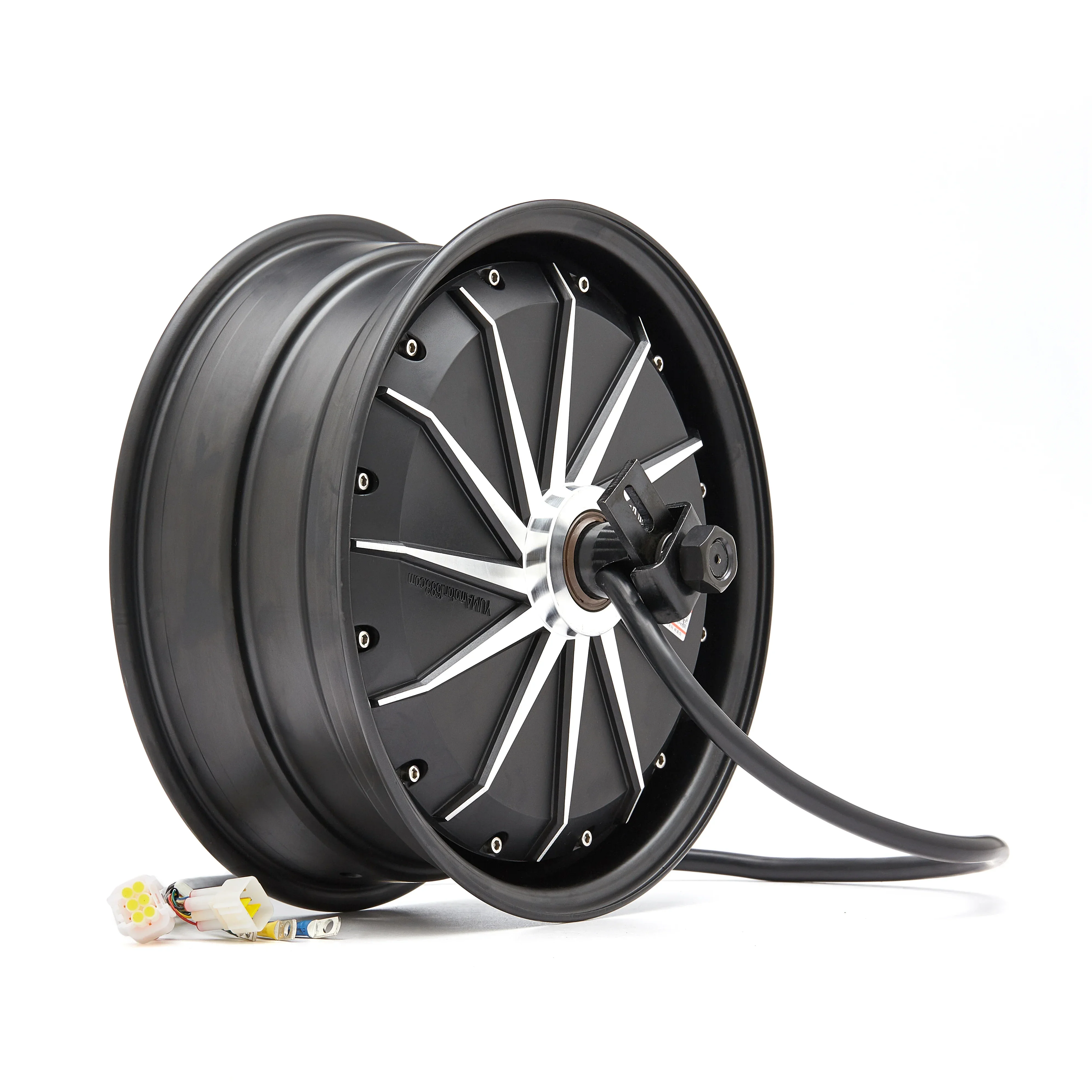 DC Hub Motor 12Inch 3000W-5000W Brushless For Electric Motorcycle