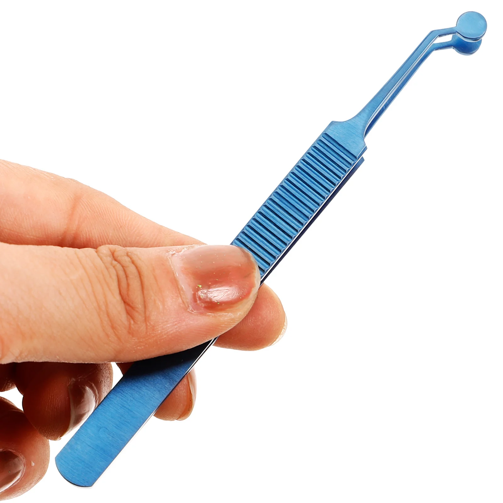 Eyelid Gland Massage Tweezer Stainless Steel Meibomian Gland Expressor Precision Tool for Women Eyelid Forceps