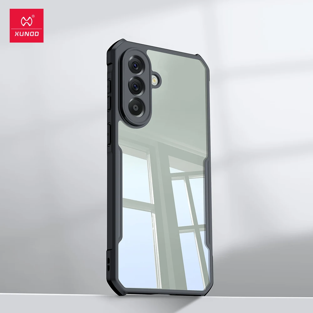 Xundd Hülle für Samsung Galaxy A57 5G A37 5G, Airbag Anti-Sturz TPU&PC Klare Rückseite Kameraschutz Handyhülle