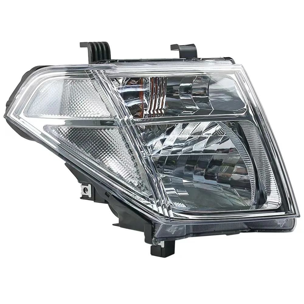 Crystal headlight amber Halogen front head lamp for nissan navara Pathfinder 2004-2009 D40 frontier 2004-2008