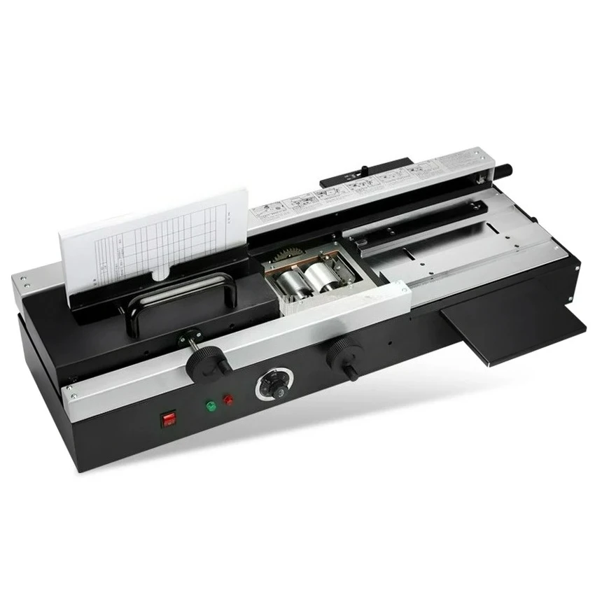 WD-40A A4 Size Max 4cm Thickness Photo Album Book Paper Binder 200 books/hour High Efficiency 220V Hot Melt Glue Binding Machine