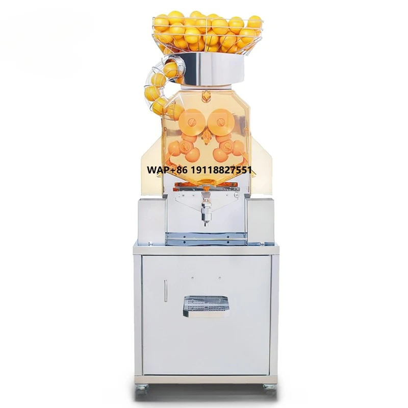 

GRACE Automatic Orange Juice Maker Machine with Tap: Efficient Commercial Citrus Extractor for Freshness