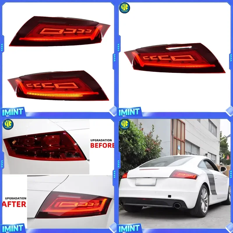 YU GUANG High Quality Led Taillight for TT MK2 Car Accessories 2006 2008 2014 Rear Lamp Upgrade LED Indicator Taillamp