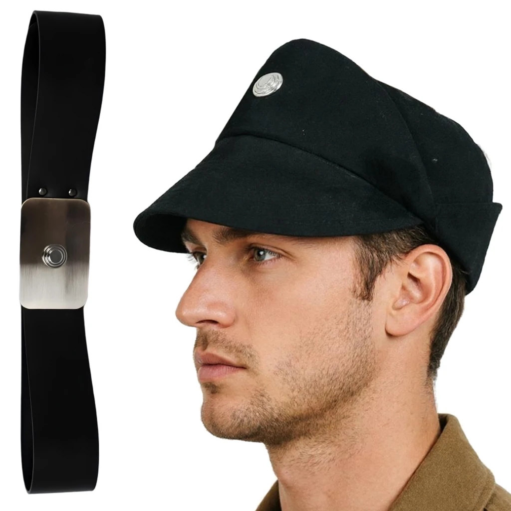 Fancy Dress Trooper Officer Cosplay Hat Imperial Cap Belt Man Cosplay Costume Accessories Movie Space Battle Halloween Prop