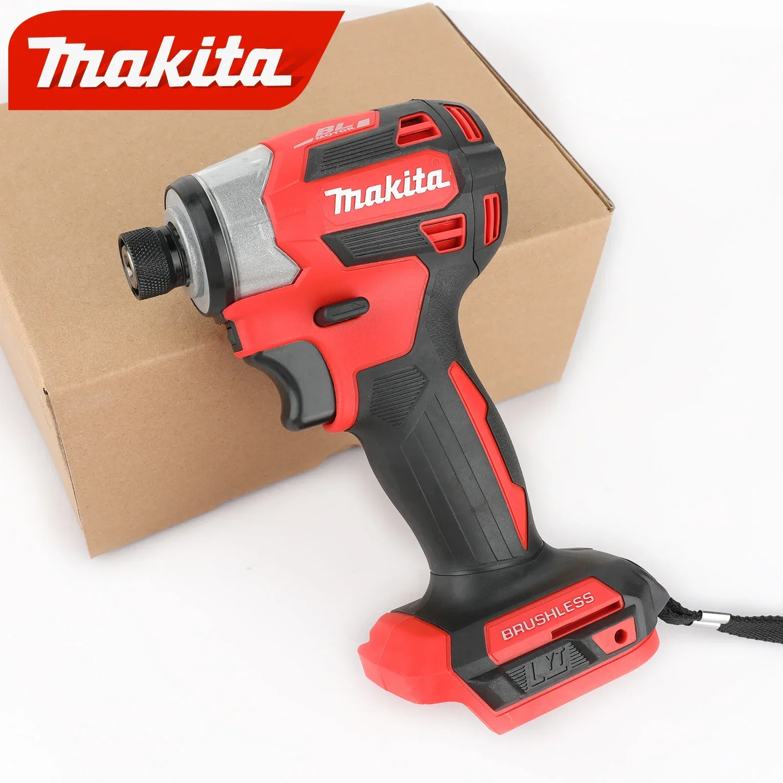 Makita DTD173 Blue, Black and White, Black, Purple, Red,  No Battery, Brushless Screwdriver, Rechargeable Electric Screwdriver view 5