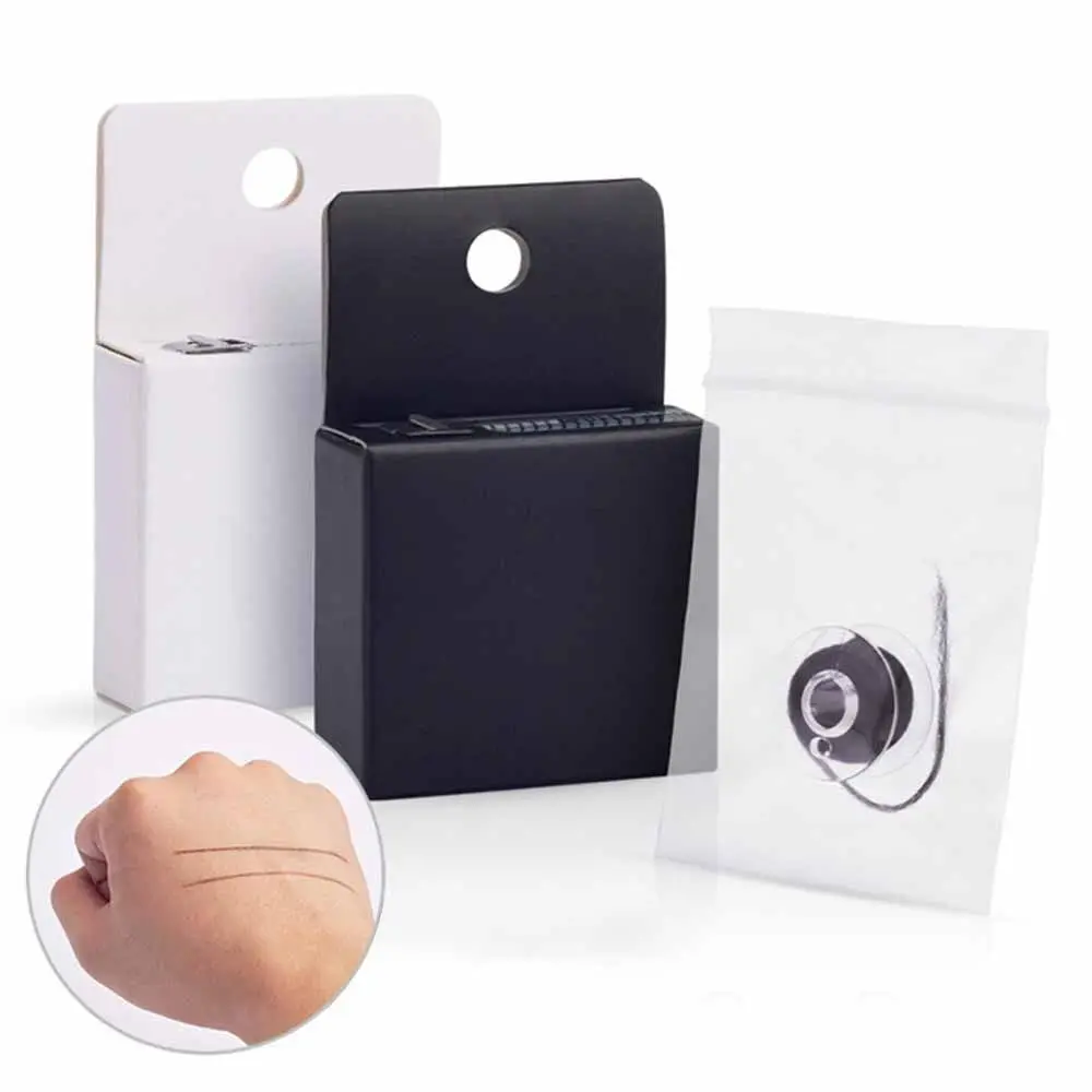 Measure Tool Tattoo Eyebrow Dyeing Linen Thread Pigment String Eyebrow Positioning Line Mapping Pre-ink String Tattoo Thread