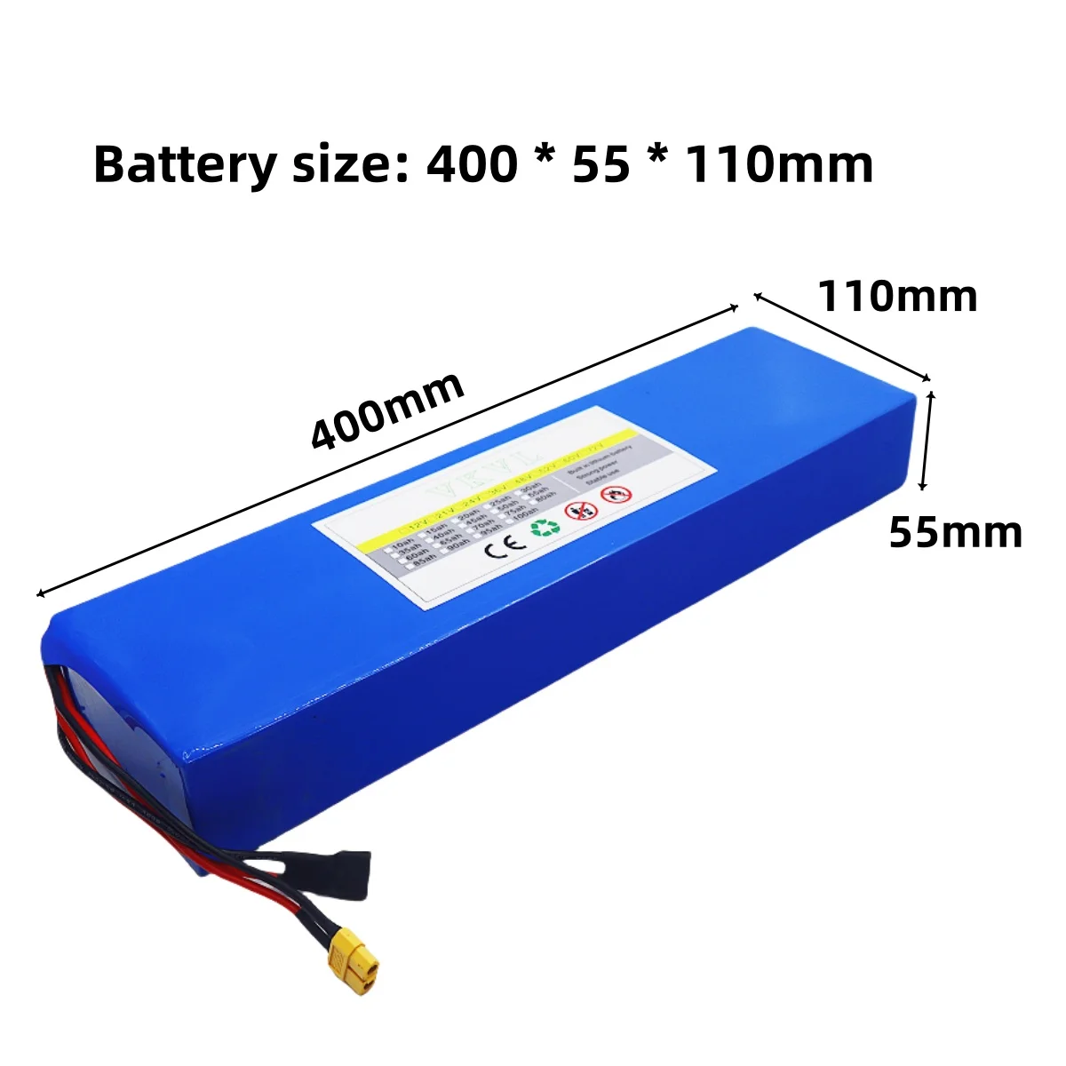 Free delivery of 100% brand new original 48v30ah lithium-ion battery 13S4P suitable for 54.6v electric bicycles and scooters