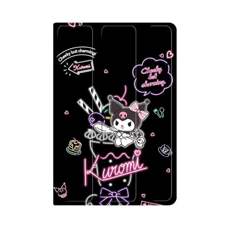 Luxury Sanrio Kuromi MyMelody For iPad Air 2021 10.2 Case Mini 6 Air 4 10.9 Silicone Protective Case iPad Pro 11 Inch Cover Gift