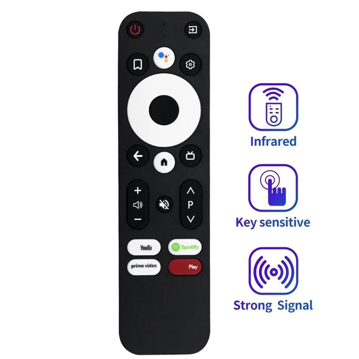 Replacement Voice Remote Control for HOMATICS/MECOOL KM7 KM2 Plus KM1 -Y18A