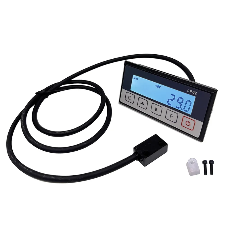【B55AQ】LP02 DRO Display Magnetic Scale Integrated Embedded Magnet Measurement System With Stain Belt For Woodworking Magnetic Ta