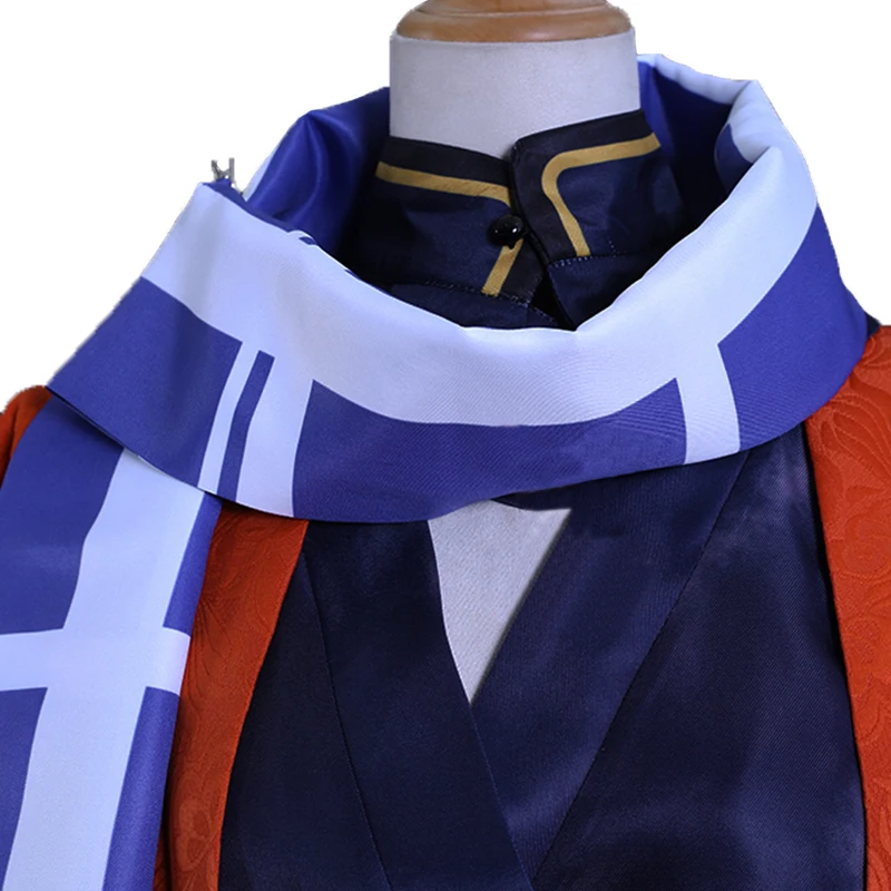 Genshin Impact Cosplay Kazuha Friend Cosplay Costume Genshin Impact Friend Of Kaedehara Kazuha Cosplay Costume Kimono Men Wig