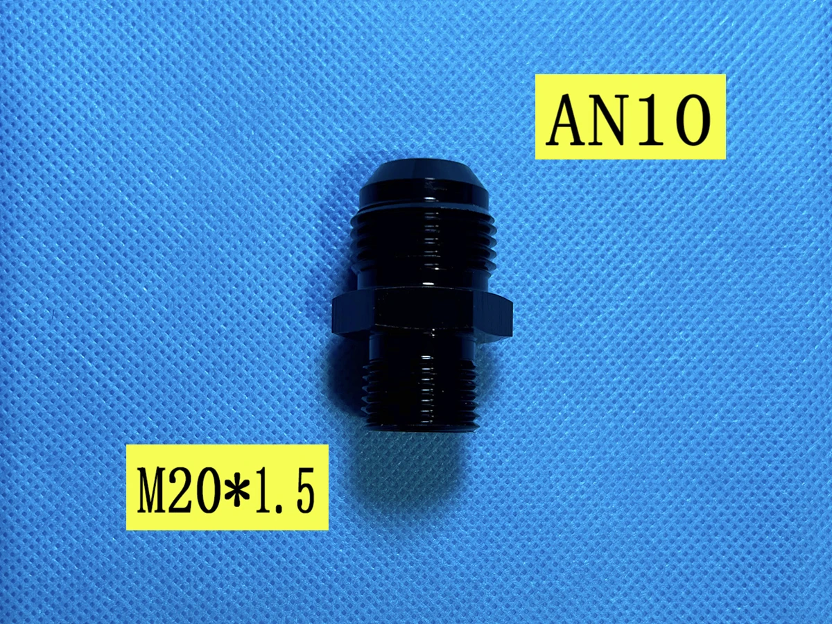 Male M20 P1.5  M20*1.5 to 10an an10 an 10 male adaptor adapter Fitting