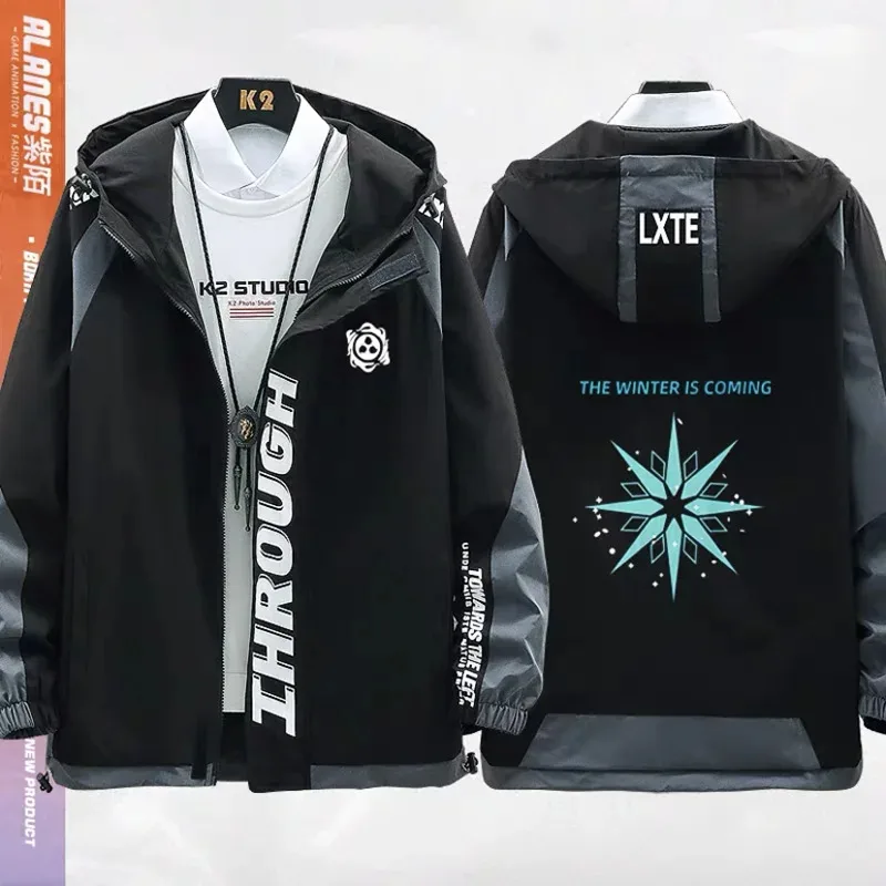 sisi 2233Honkai Impact 3 Kiana Kaslana Yae Sakura Anime Cosplay Costum Long Sleeve Fashion Jacket Zipper Hoodie Unisex Hooded Co