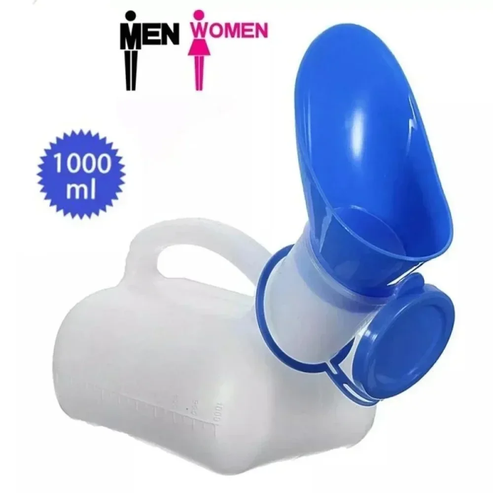 NEW Portable Plastic Mobile Urinal Toilet Aid Bottle Outdoor Camping Car Urine Bottle for Women Men Journey Travel Kit Reusable