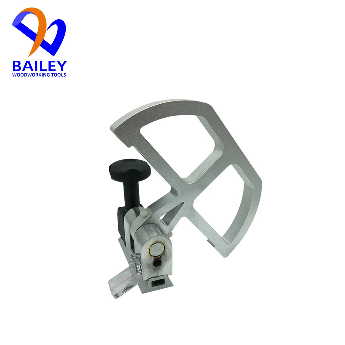 BAILEY 1PC Flag Stopper Block Stopper Baffle Block with Magnifying Lens for Sliding Table Panel Saw Woodworking Tool