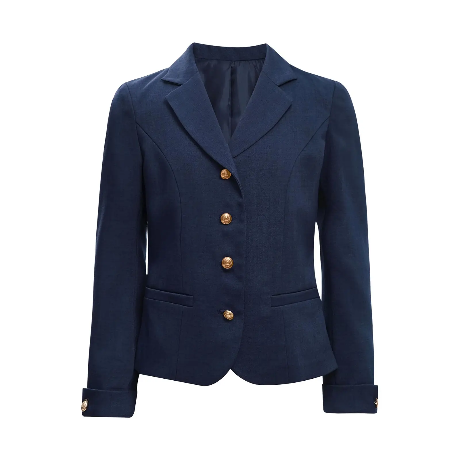 Giacca blazer per bambini Ragazze Bambini Manica lunga Risvolto solido Abito formale Cappotto Uniforme scolastica Abito formale Top Giacca Capispalla