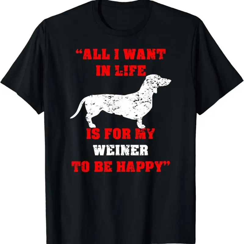 Funny Dachshund Wiener Dog Weiner Lover Mom Dad Trainer T Shirt