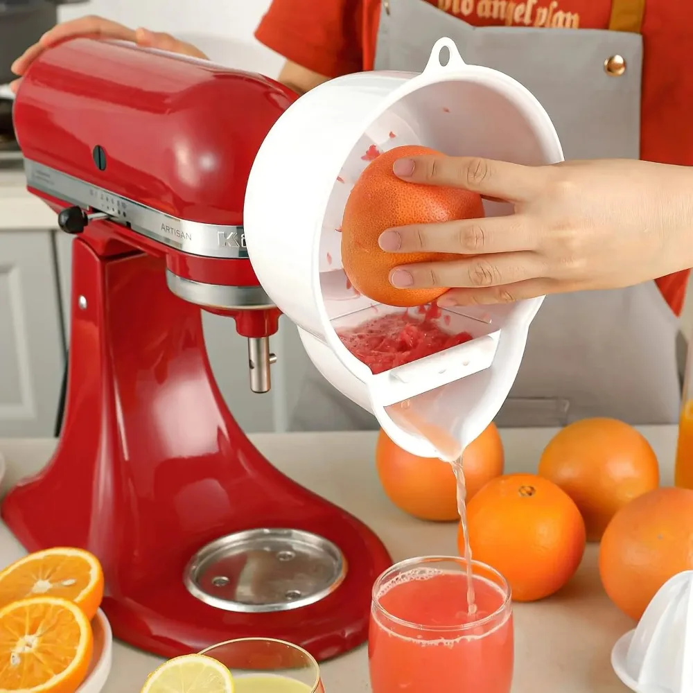 Juice Extractor for Kitchenaid Stand Mixer Orange Juicer Attachment for Kitchen Aid Accessories Citrus Juicer Blender Attachment