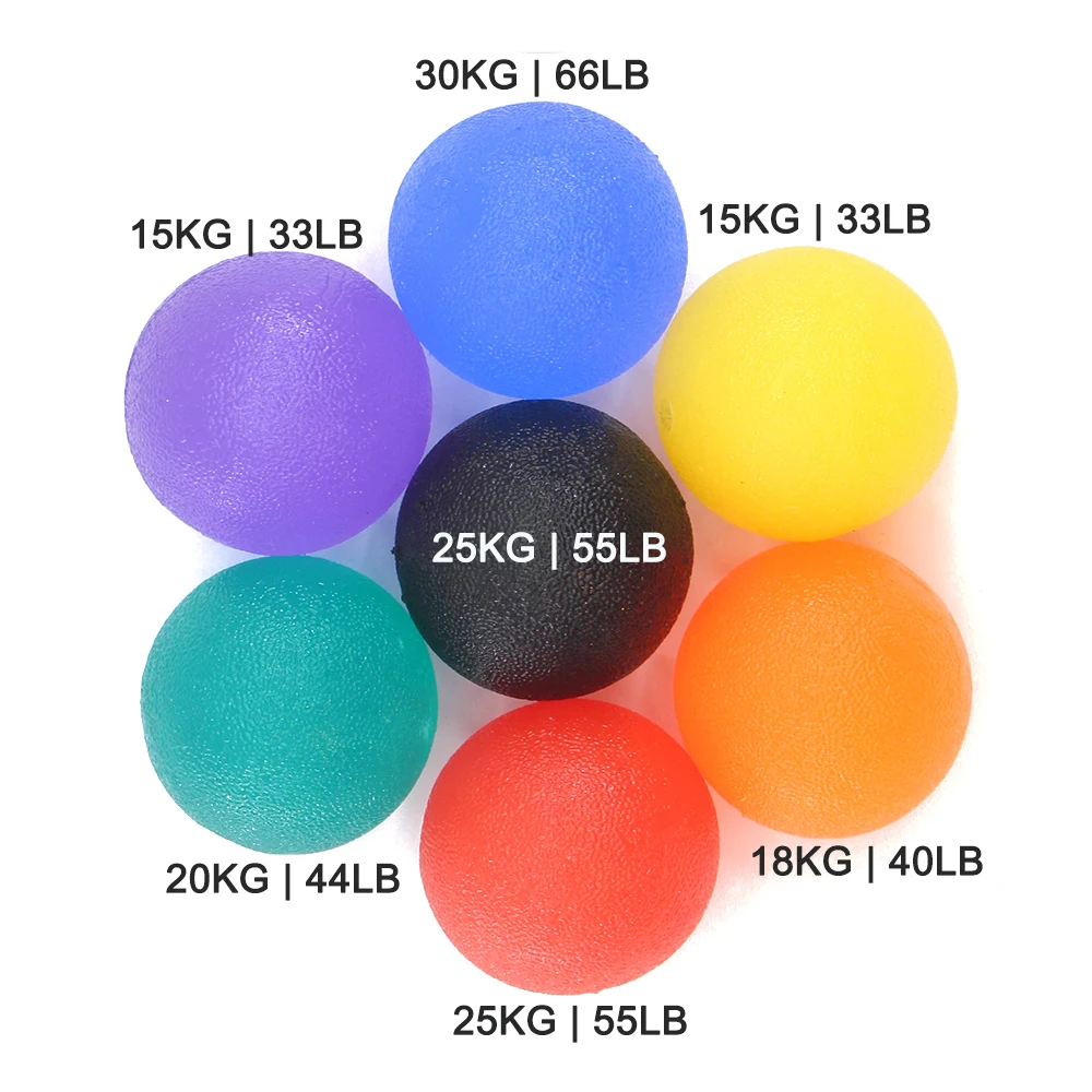 Finger Trainer Silicone Grip Ball Suitable For Male And Female Fitness Home Exercise Finger Flexibility Finger Muscle Training