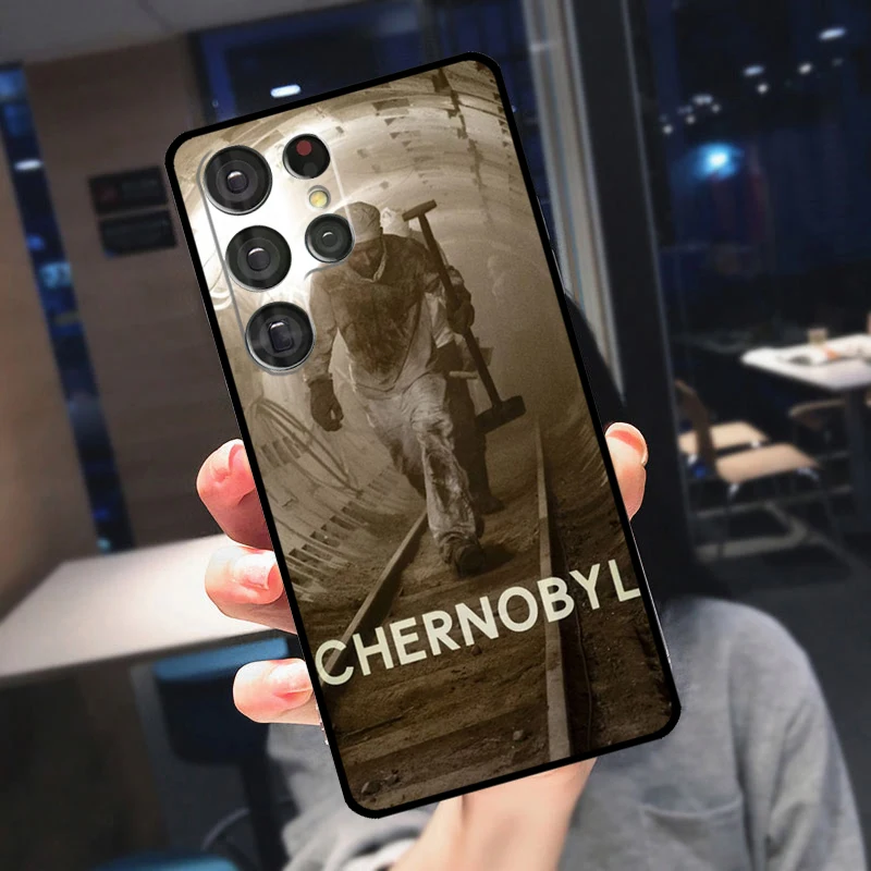 المسلسلات التلفزيونية تشيرنوبيل غطاء لسامسونج غالاكسي S25 S24 S21 S22 S23 الترا S9 S10 زائد S24 FE S21 FE جراب هاتف