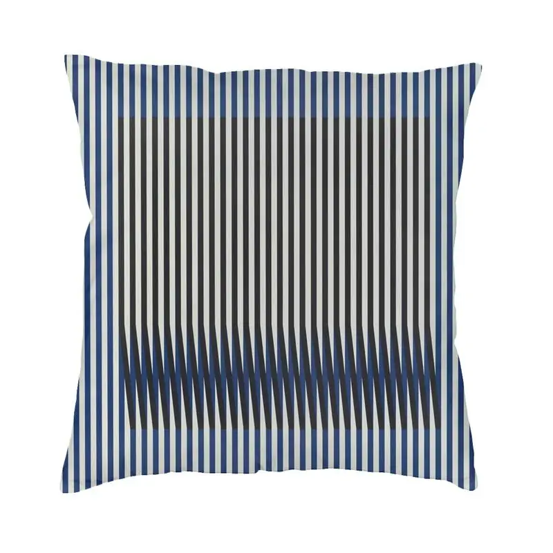 Induction Du Jaune Avec Le Bleu Klein By Carlos Cruz Diez Cushion Cover Print Floor Pillow Case Car Pillowcase Home Decoration
