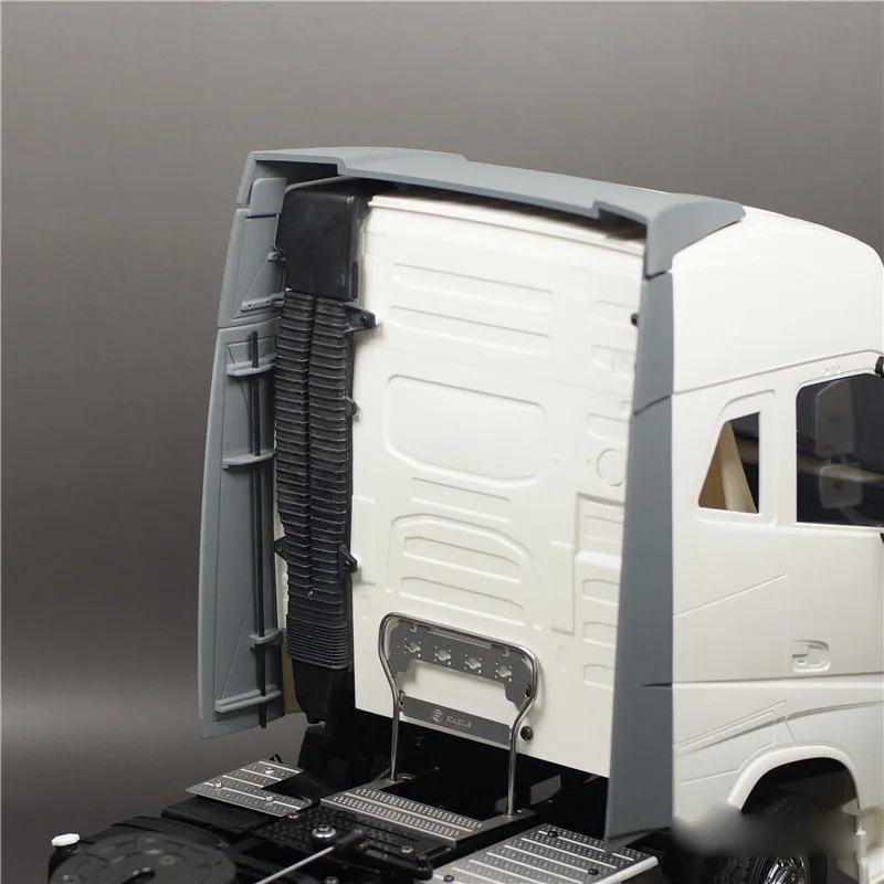 Heckspoiler aus Kunststoff im Maßstab 1:14 für Tamiya RC Truck VOLVO FH16 56360 56362