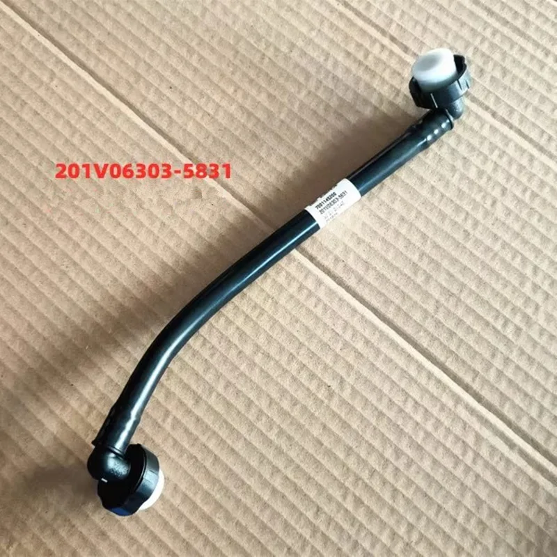 201V06303-5831 Cooling Water Inlet Pipe Of Air Compressor For SINOTRUK SITRAK Howo T7H Hohan MT13 MAN Engine Truck Parts