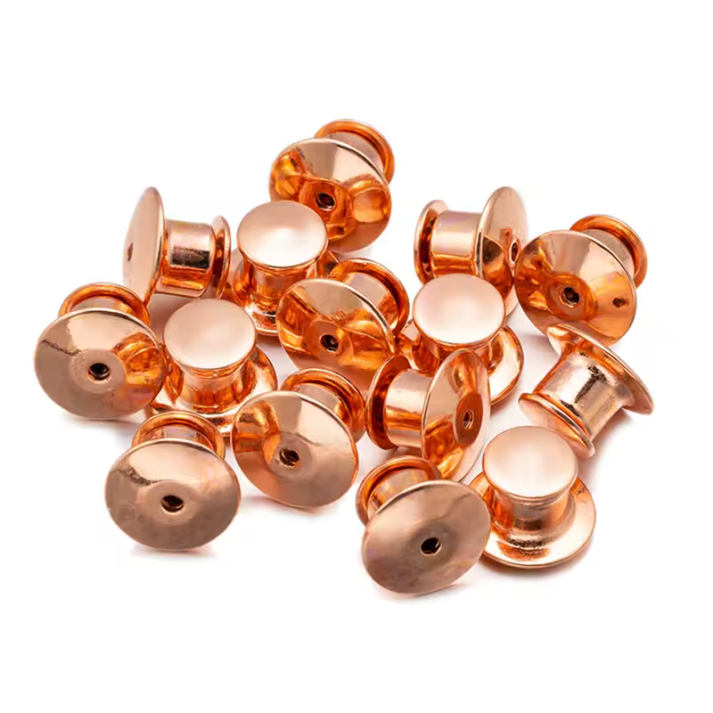 10/30/50 Pieces Locking Pin Backs Metal Pin Backs Locking Pin Keepers Locking Clasp For DIY Enamel Brooch Badge Jewelry Making - Image 7