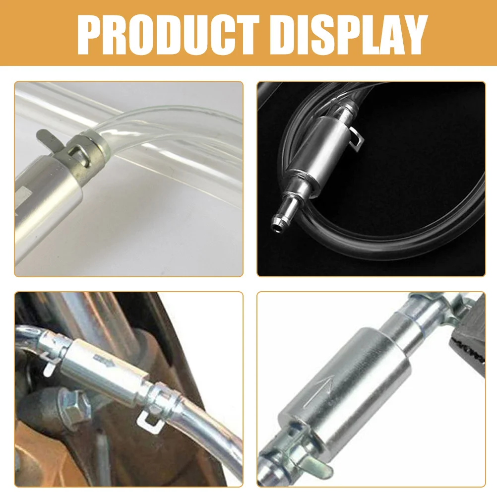 1 مجموعة 1 مجموعة الفرامل النازف خرطوم للدراجات النارية قابض هيدروليكي نزيف أداة السيارات نزيف خرطوم عدة دائم الفولاذ المقاوم للصدأ Pp