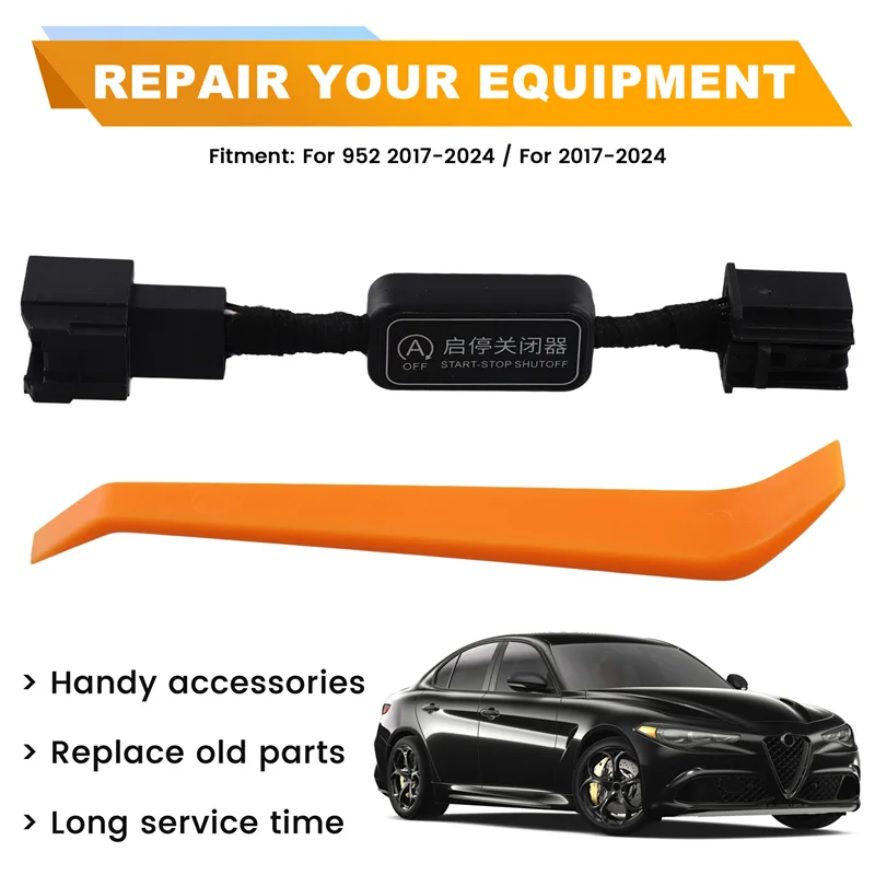 Точный автомобильный автоматический элиминатор остановки с качелей для Alfa Romeo Stelvio Giulia 2017-2024, автоматическое управление устройством остановки