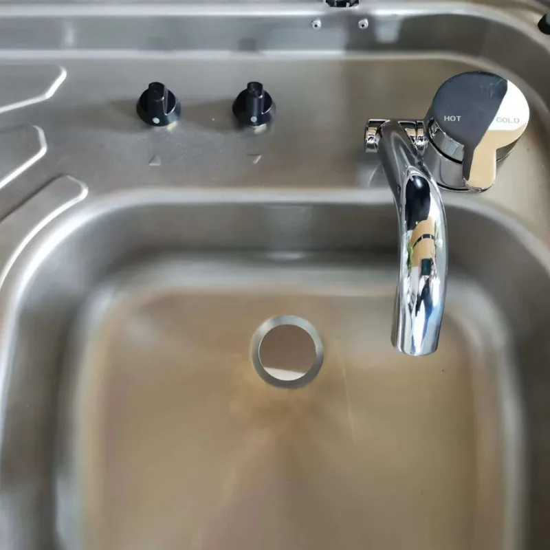 حار بيع اكسسوارات المطبخ 304 الفولاذ المقاوم للصدأ RV موقد موقد مع مقطورة السفر أو حوض تخييم