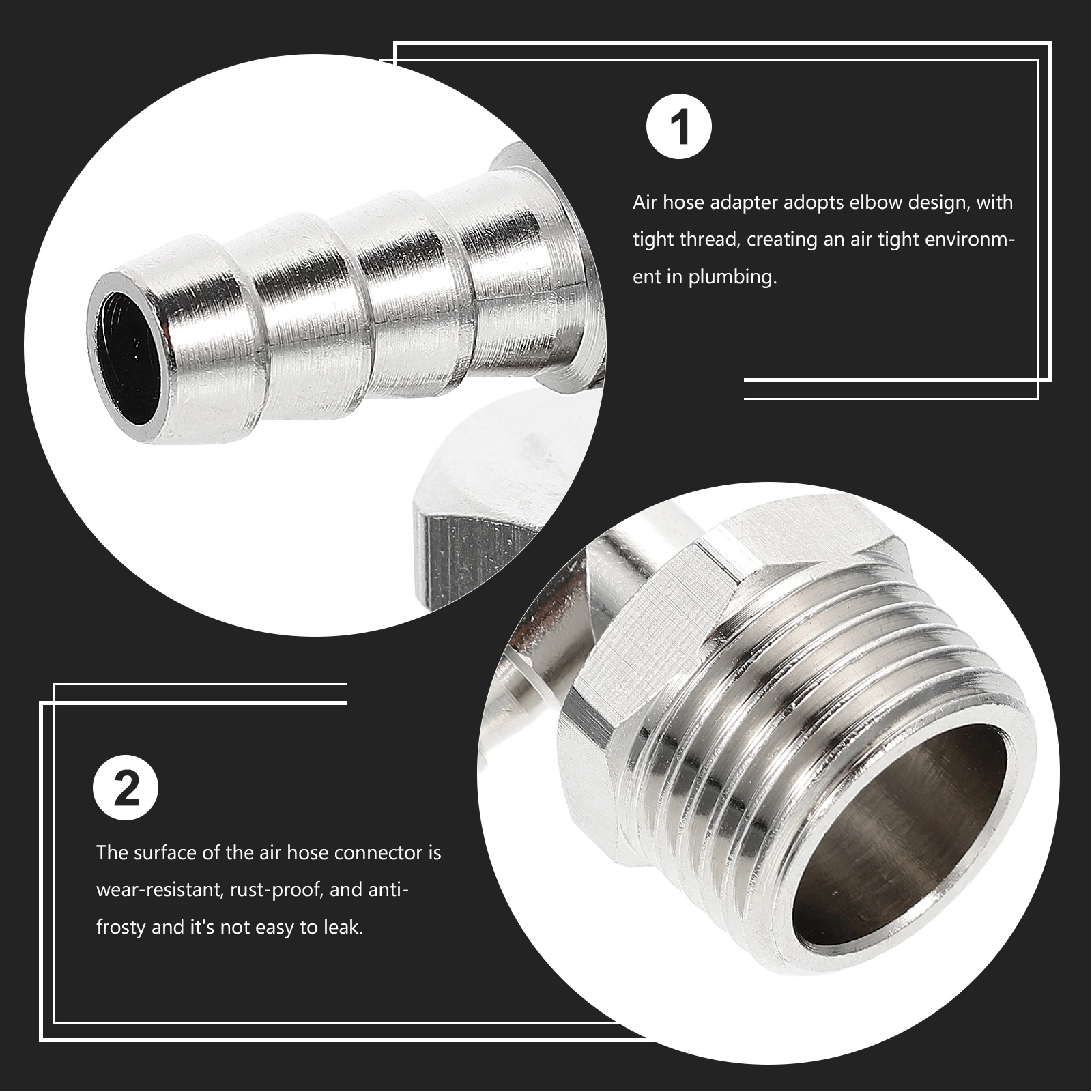

Rotating Silicone Tube Joint Duct Connect Fittings Connector 1/2 Air Hose High Pressure Corrosion Resistance Long Life Easy