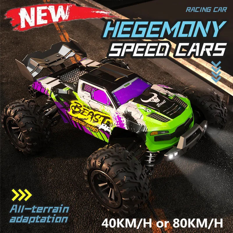 

New Rc Racing Drift Car 80KM/H or 40KM/H 4WD Radio Remote Control Cars Toys Rechargeable Battery Controlling Distance 300m