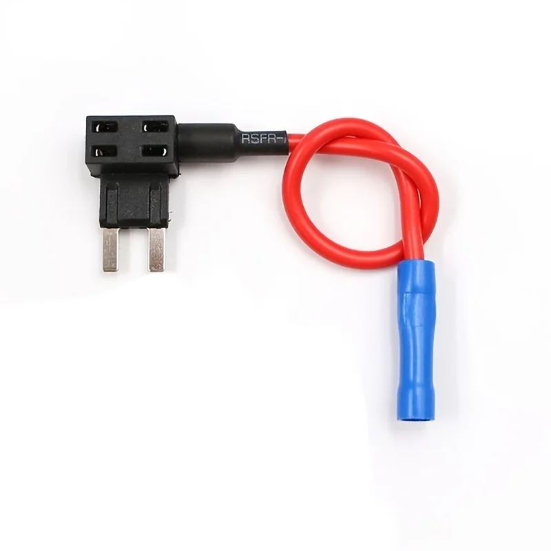 5 Pcs Add-a-Circuit Adapter APM Tap Mini Blade Micro 12V Car Fuse Box Holder Auto Motri Insurance ATM Adapter