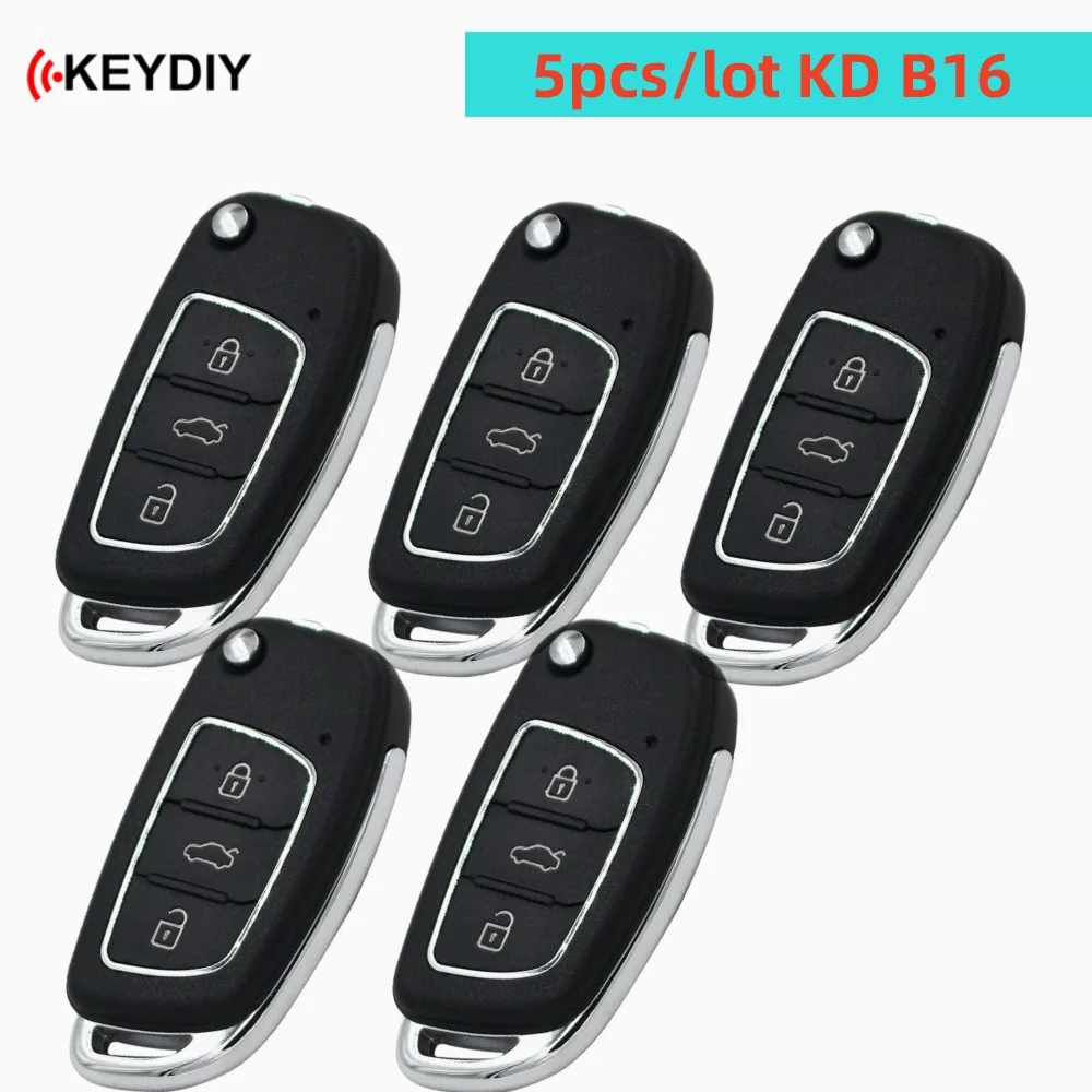 

5pcs Universal KEYDIY KD900 B Series Car Remote Control B16 3 Button remote car key for mqb KD900/KD-X2 MINI KD-MAX