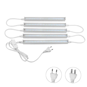 AC85-265V LED Wachsen Licht Volle Spektrum Phyto Lampe LED Bar Pflanze Licht Für Zimmerpflanzen Blumen Gemüse Hydrokultur System